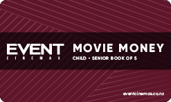 Movie Money Book of 5 - Child/Senior