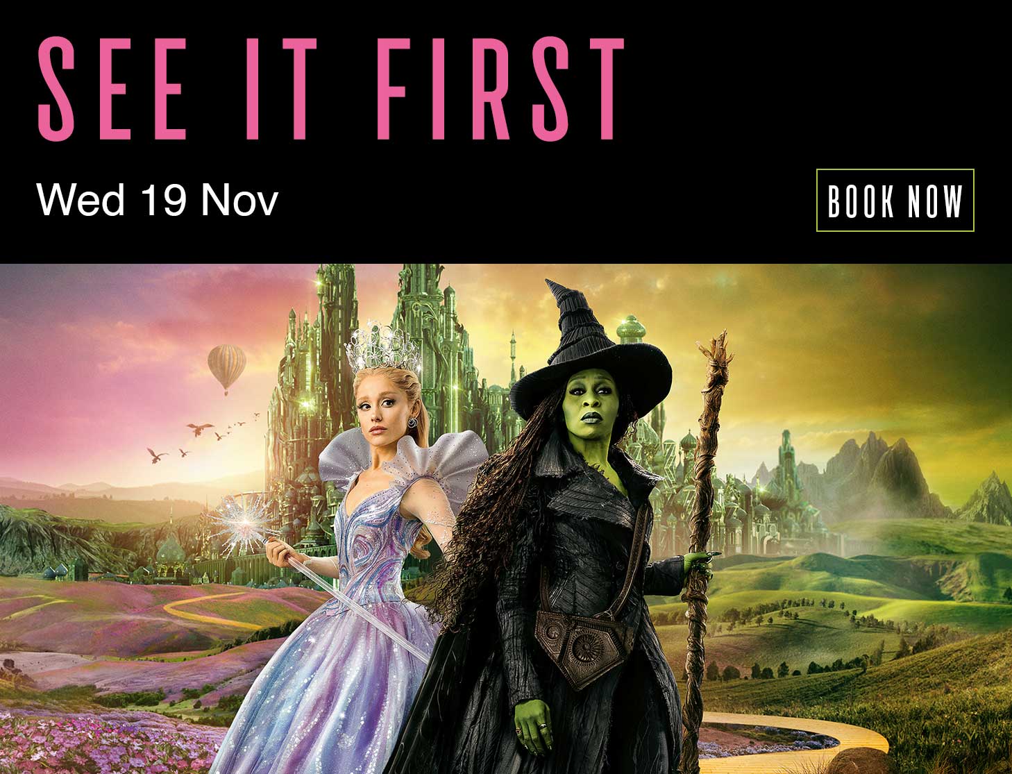 Wicked for Good Showtimes Near Me Times and Places